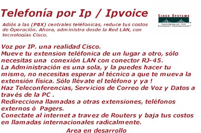 Telefonia Ip, Ip voice, ms informacin en Tudistribuidor.com ms cercano